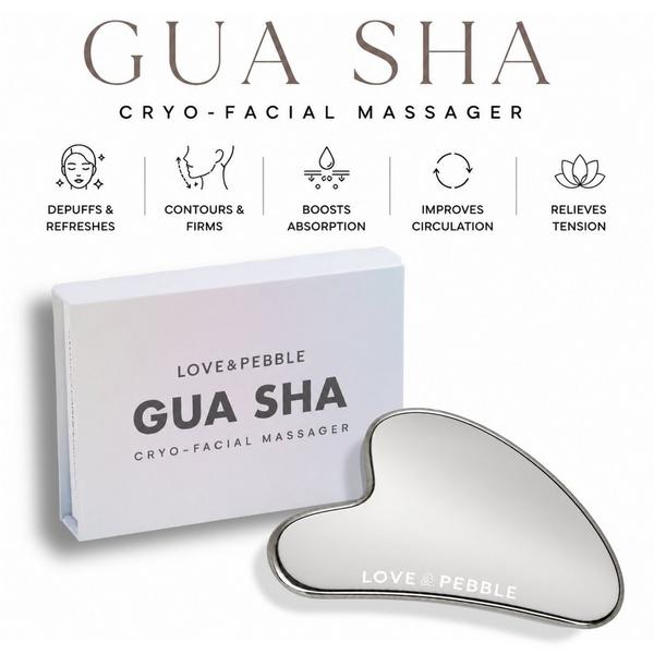 Love & Pebble Stainless Steel Gua Sha #4