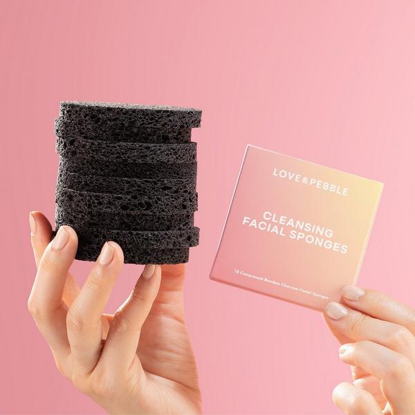 Love & Pebble Charcoal Facial Sponge #2