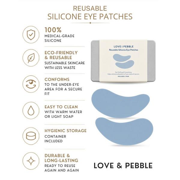 Love & Pebble Reusable Silicone Eye Patches #4