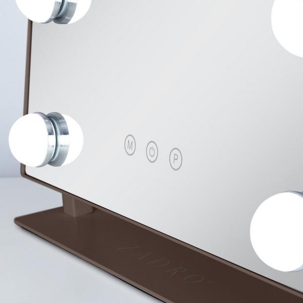 Zadro Scalloped Edge Hollywood LED Vanity Mirror #5