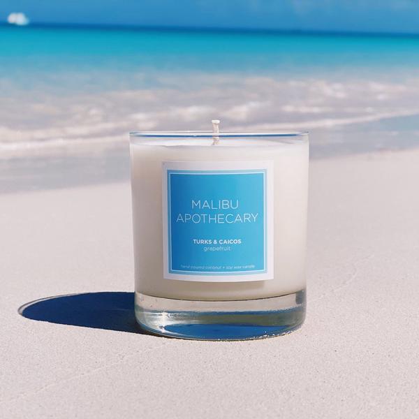 Malibu Apothecary Clear Gloss x Blue Candle #5