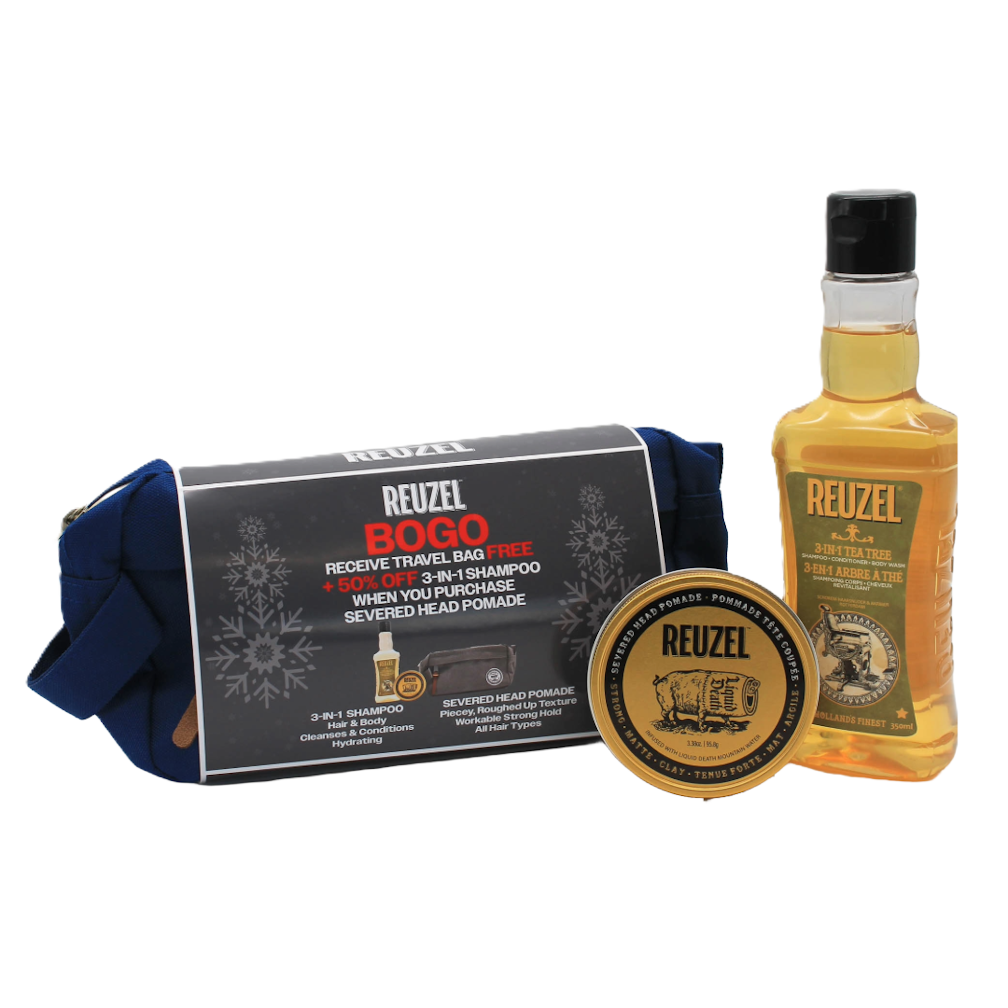 REUZEL Holiday Weekender Gift Set - Severed Head Pomade #1