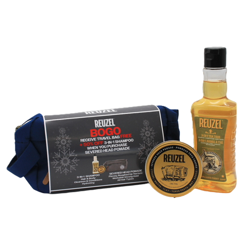 REUZEL - 66.45 Holiday Weekender Gift Set - Severed Head Pomade