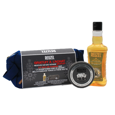 REUZEL Holiday Weekender Gift Set - Extreme Hold Pomade