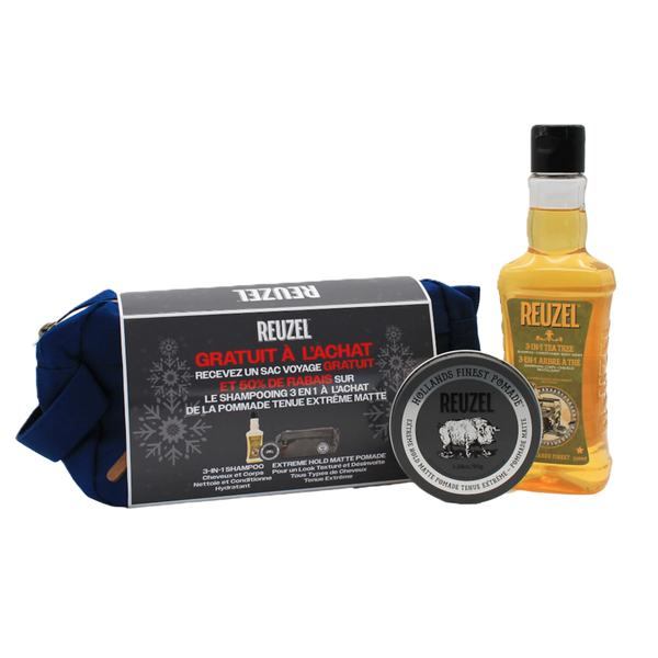 REUZEL Holiday Weekender Gift Set - Extreme Hold Pomade #1