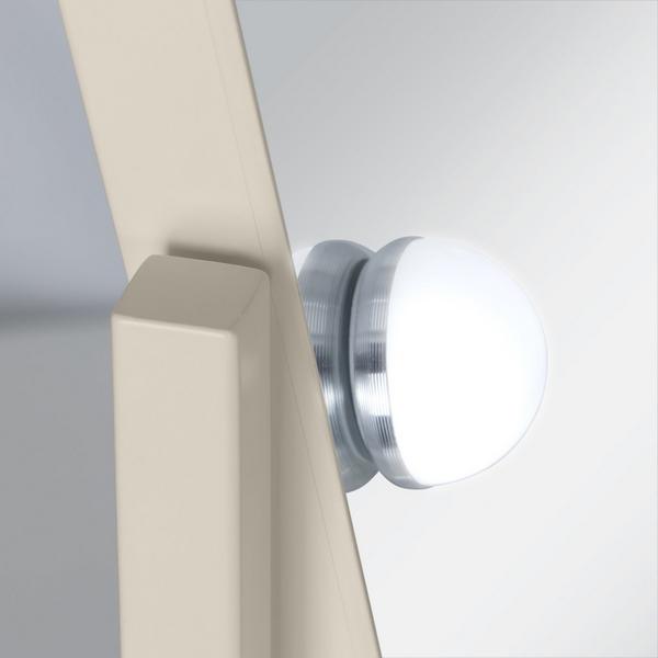 Zadro Scalloped Edge Hollywood LED Vanity Mirror #4