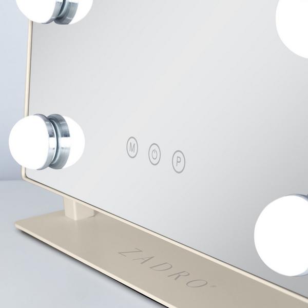 Zadro Scalloped Edge Hollywood LED Vanity Mirror #5