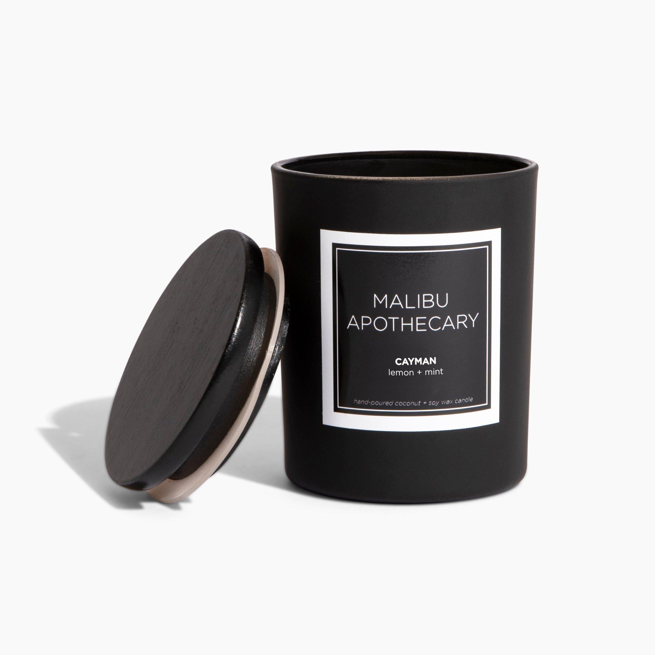 Malibu Apothecary Mini Matte Black Candle #1