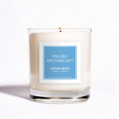 Malibu Apothecary Clear Gloss x Blue Candle