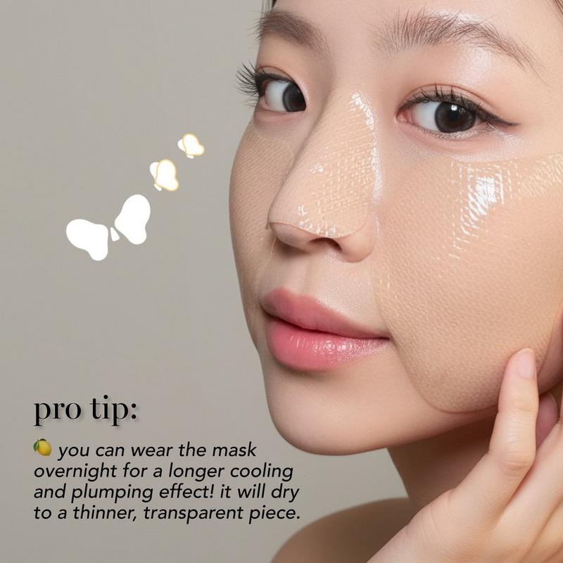 Saturday Skin Yuzu Vitamin C Butterfly Hydrogel Mask