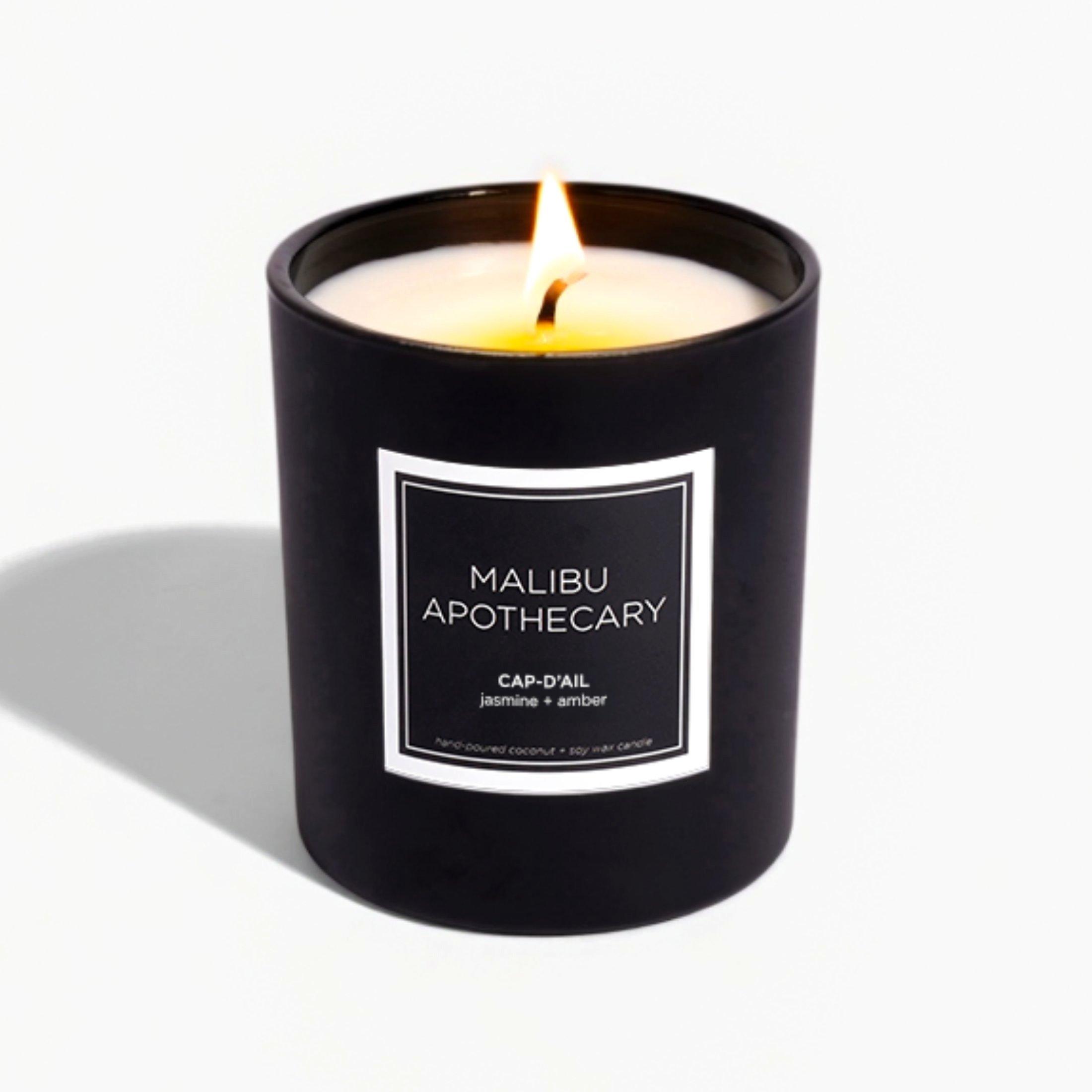 Malibu Apothecary Matte Black Candle #1
