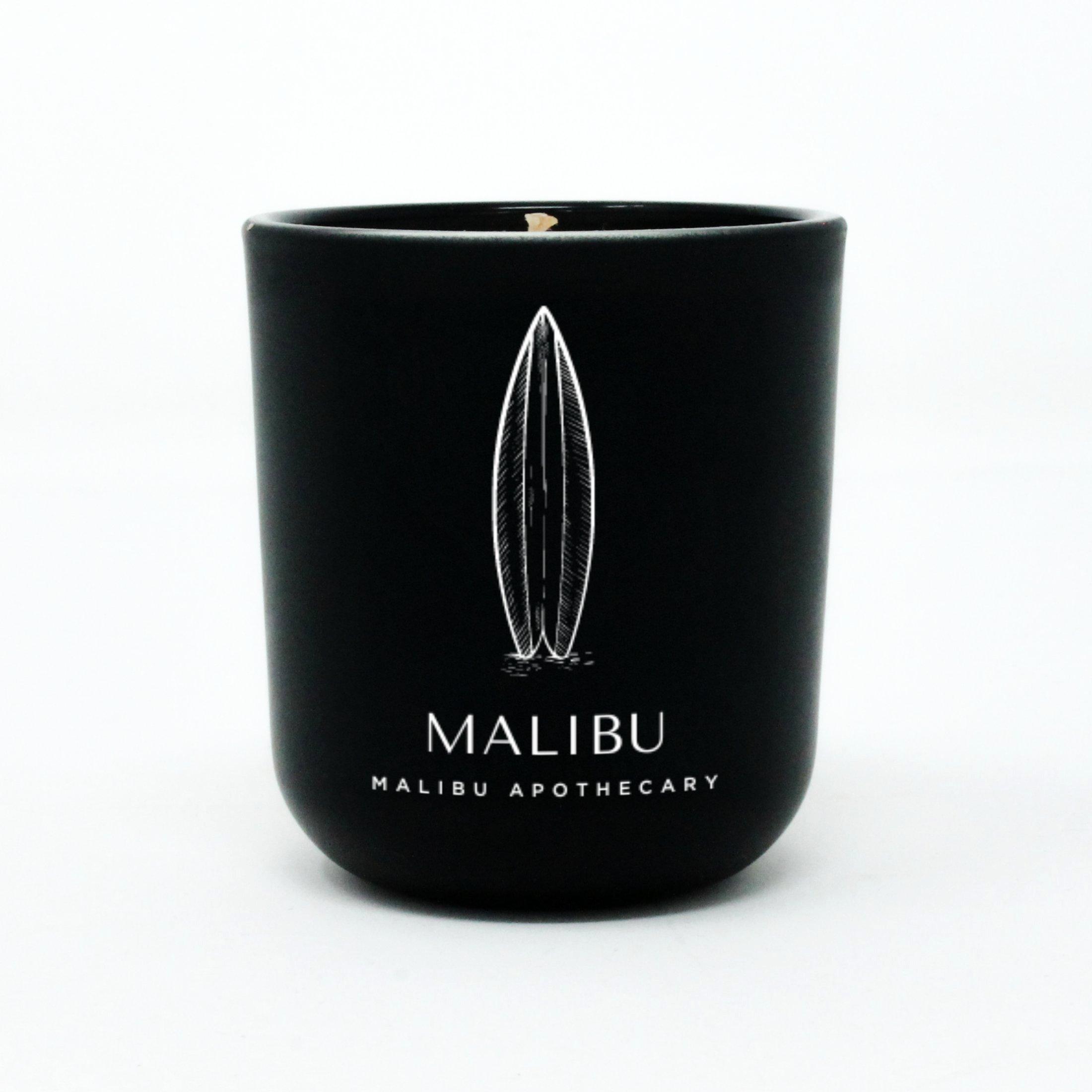 Malibu Apothecary Matte Black Votive #1