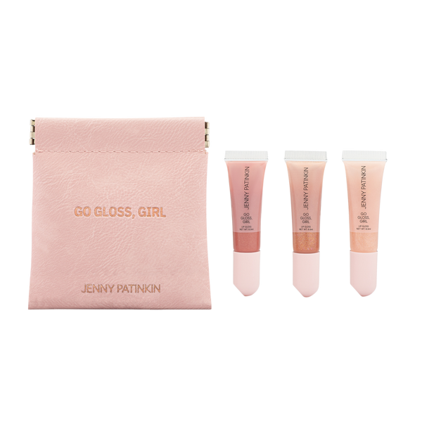 Jenny Patinkin Go Gloss, Girl Lip Gloss Set | Sheer Nude Shimmer Glosses (Set of 3) #1