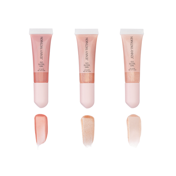 Jenny Patinkin Go Gloss, Girl Lip Gloss Set | Sheer Nude Shimmer Glosses (Set of 3) #3