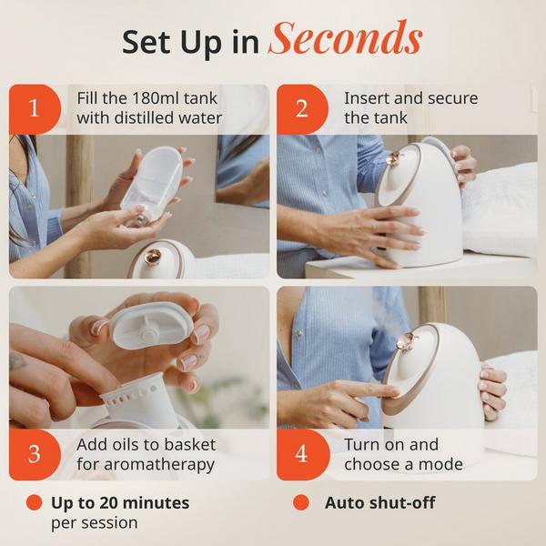 Vanity Planet Senia Hot & Cold Facial Steamer #5