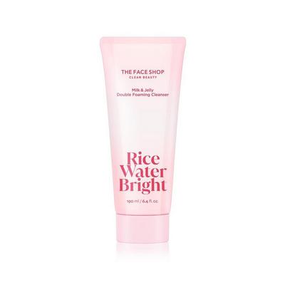 The Face Shop Rice Water Bright Milk & Jelly Double Cleanser