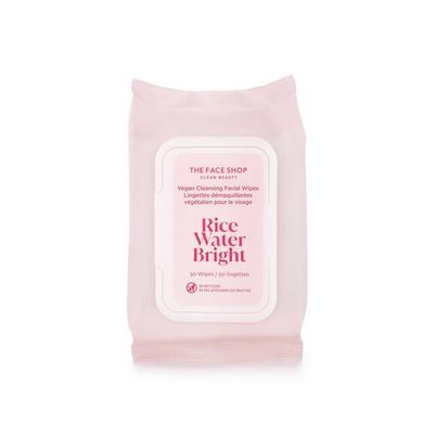 The Face Shop Rice Water Bright Cleansing Facial Wipes