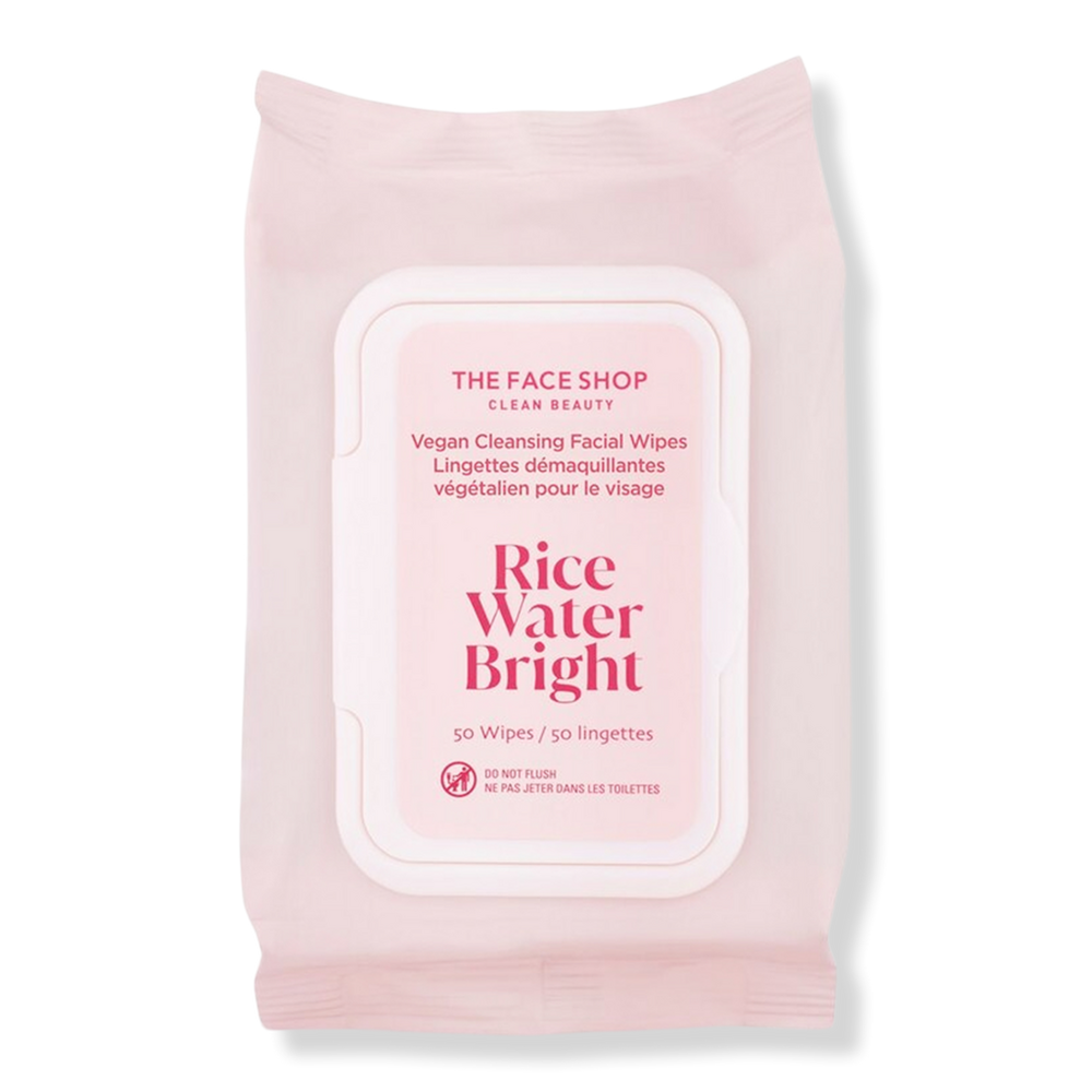 The Face Shop Rice Water Bright Cleansing Facial Wipes