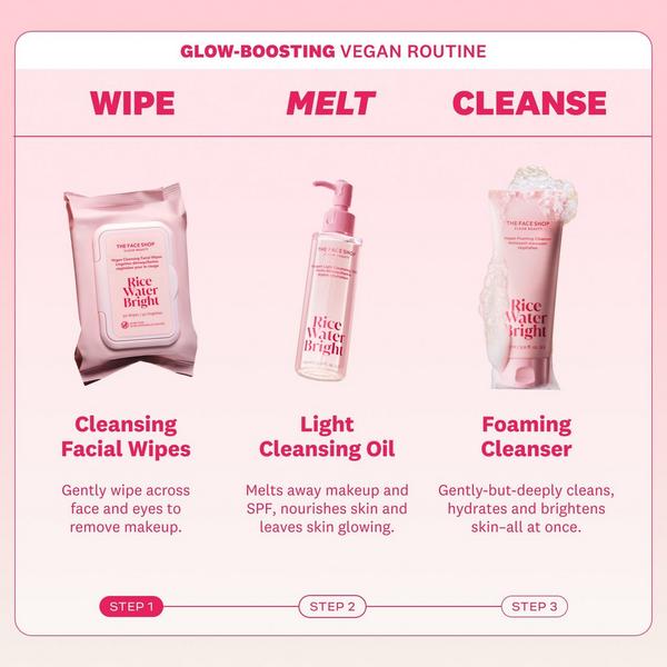 The Face Shop Rice Water Bright Cleansing Facial Wipes #7