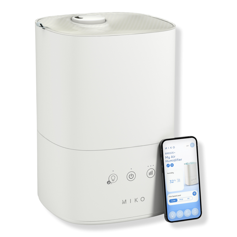Miko - Breeze + Smart Humidifier with App Control and Oil Tray