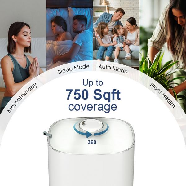 Miko Breeze + Smart Humidifier with App Control and Oil Tray #2