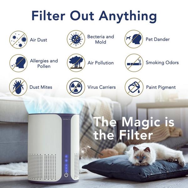 Miko Ibuki True HEPA Air Purifier with Auto Mode and Diffuser #2