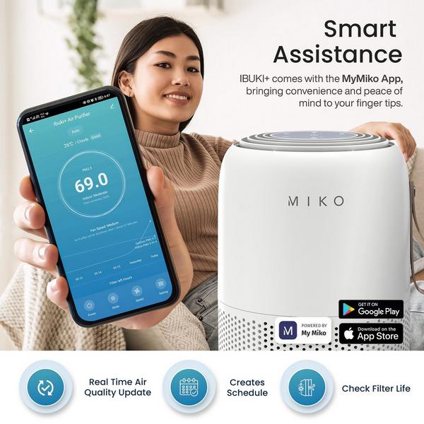 Miko Smart True HEPA Air Purifier with App Control #3