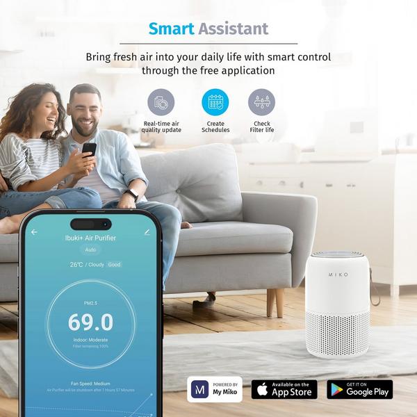 Miko Smart True HEPA Air Purifier with App Control #6