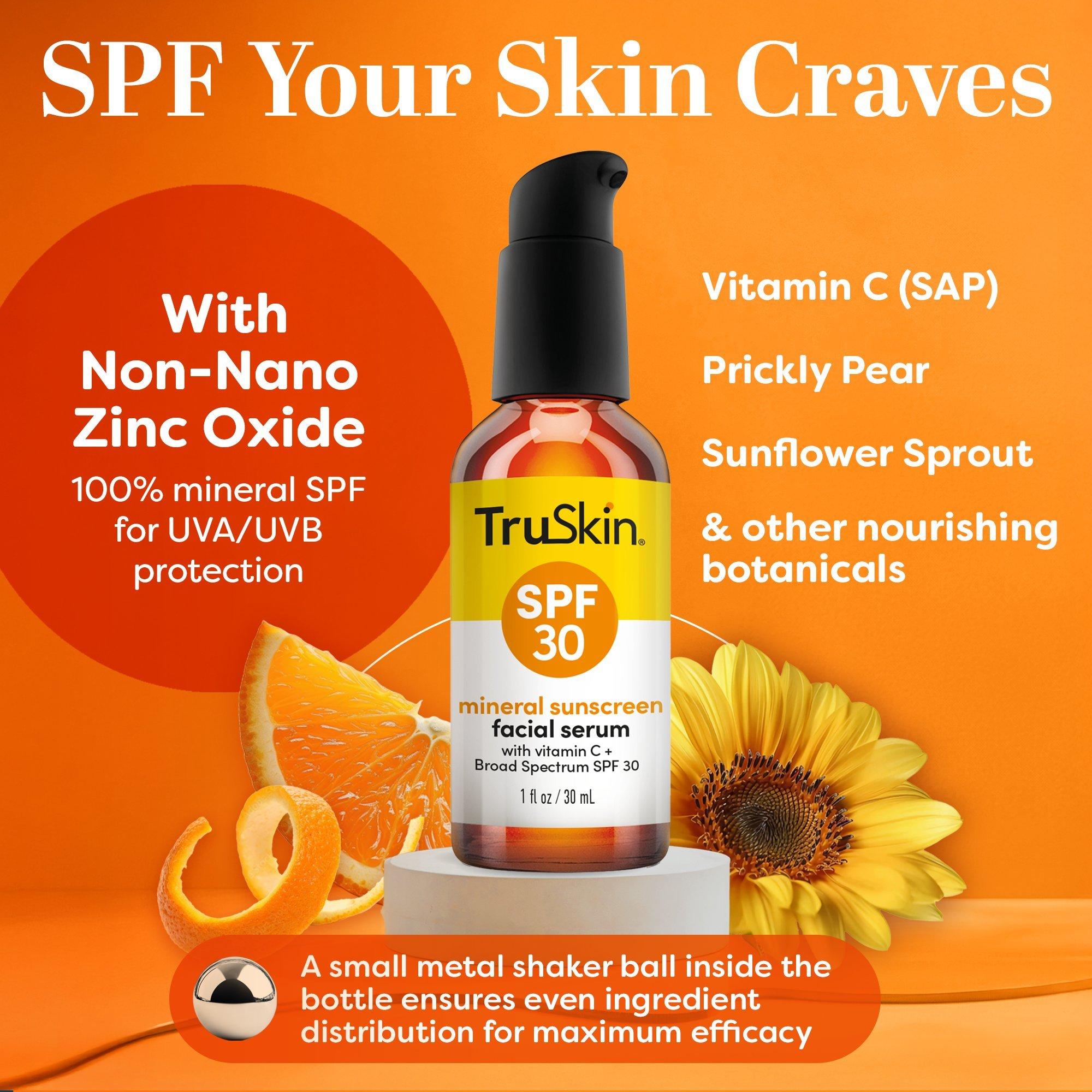 Минеральная солнцезащитная сыворотка для лица TruSkin SPF 30 — фото 7