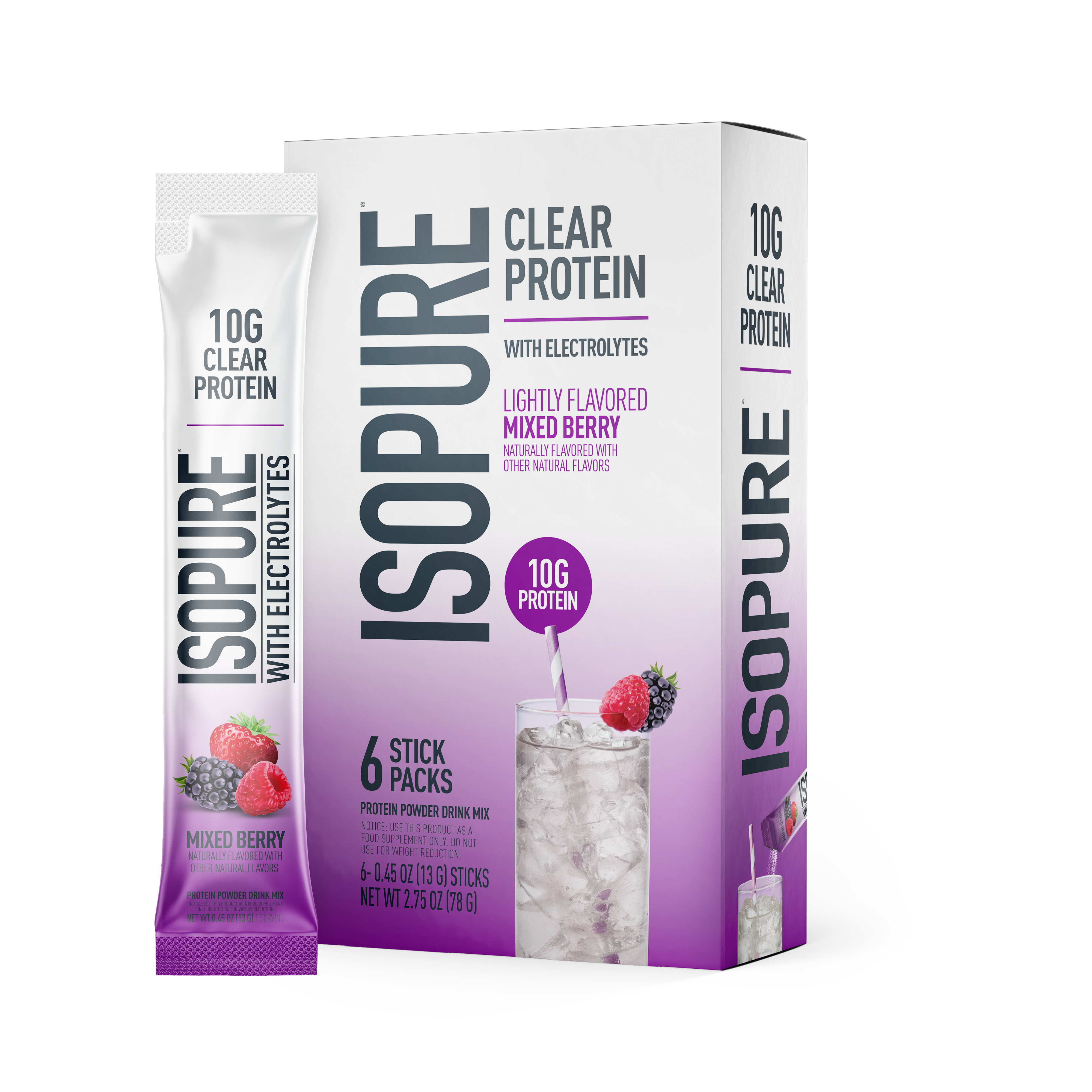 Isopure Protein Protein Water Stickpacks #1