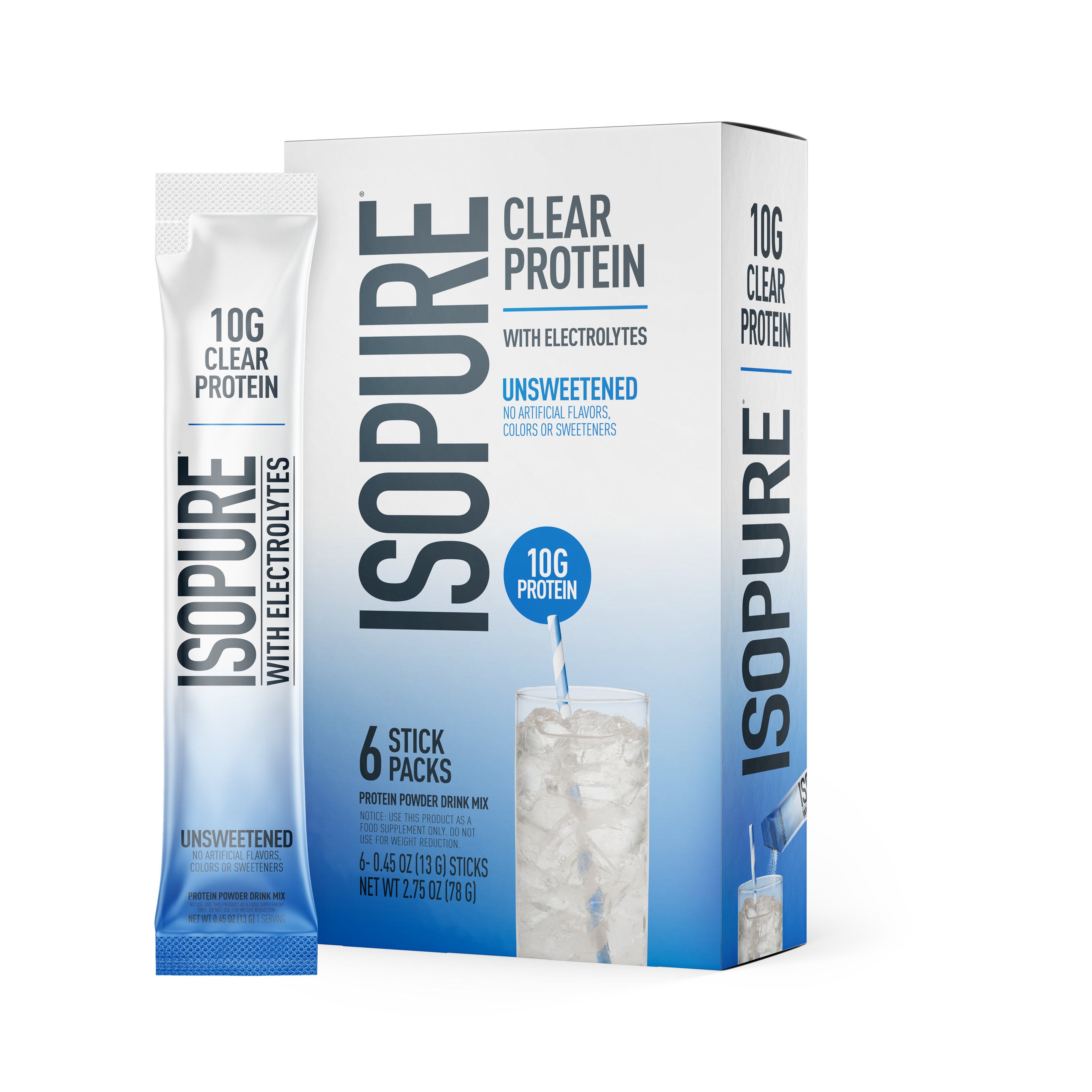 Isopure Protein Protein Water Stickpacks #1
