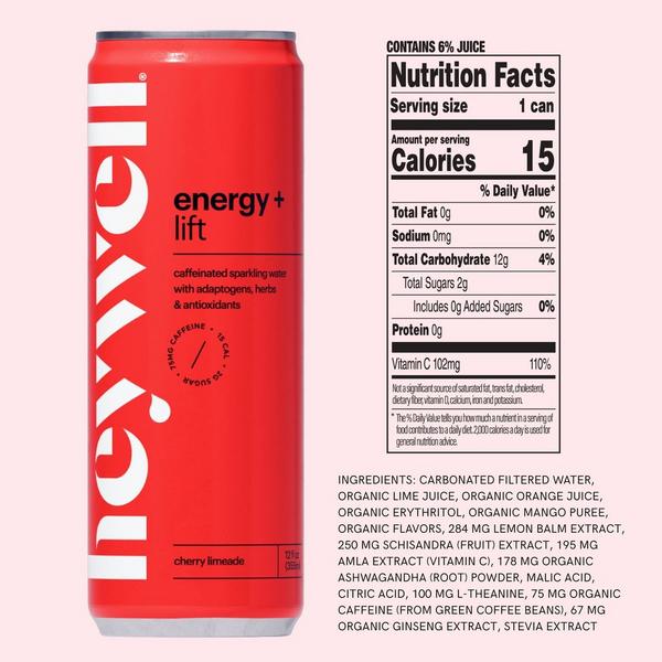 Heywell Energy + Lit Sparkling Cherry Limeade 12-Pack #7