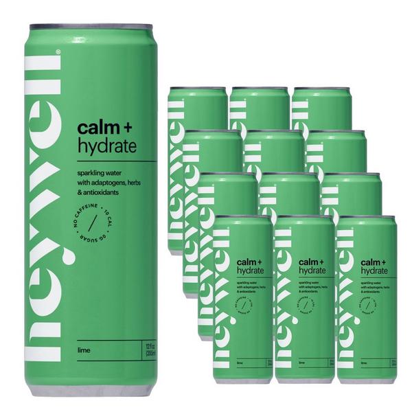 Heywell Calm + Hydrate Sparkling Lime 12-Pack #3