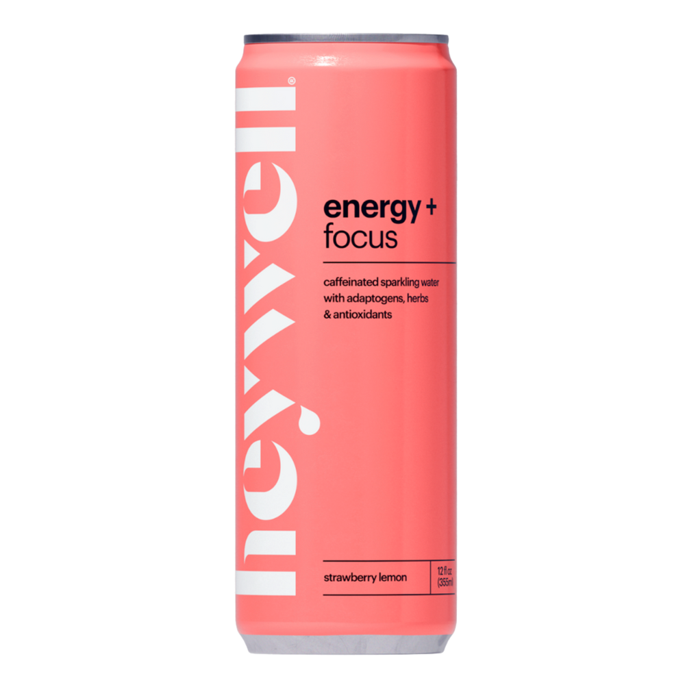 Heywell Energy + Focus Sparkling Strawberry Lemon