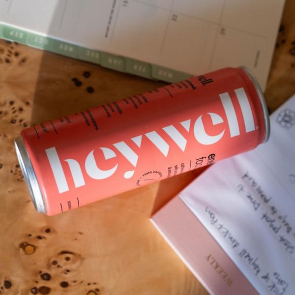 Heywell Energy + Focus Sparkling Strawberry Lemon 12-Pack #4