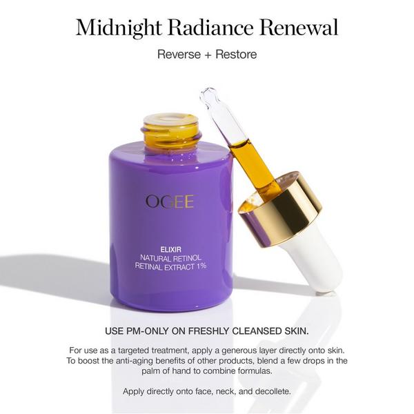 Ogee Natural Retinol Retinal Extract 1% Elixir #4