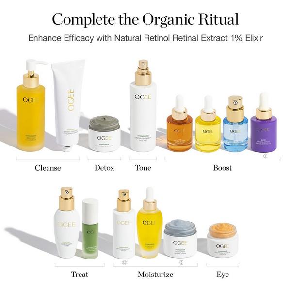 Ogee Natural Retinol Retinal Extract 1% Elixir #6