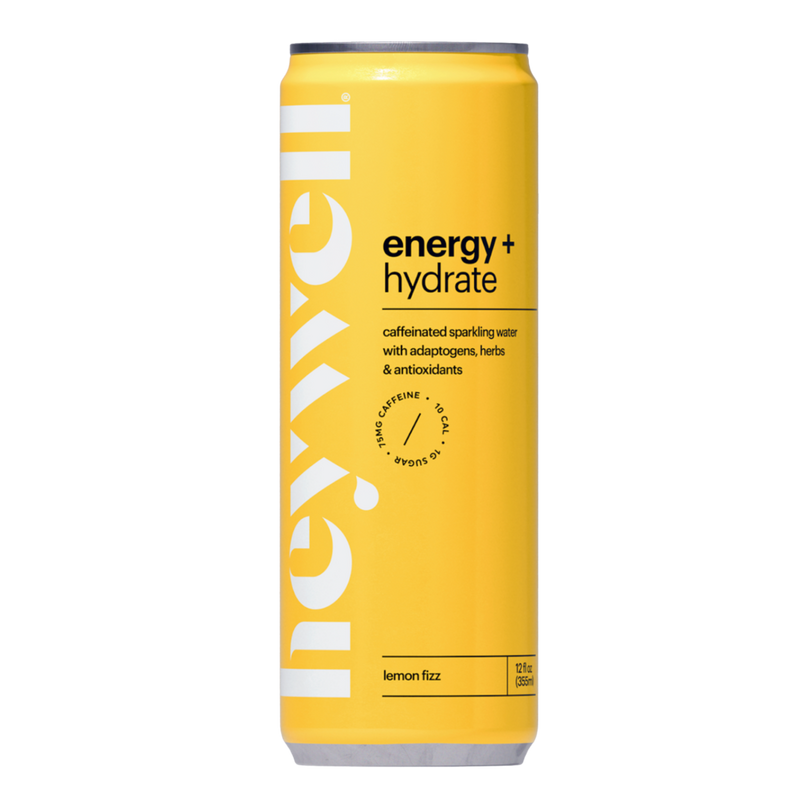 Heywell - Energy + Hydrate Sparkling Lemon Fizz 12-Pack | Ulta Beauty