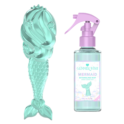 Glimmer Wish Mermaid Hair Detangling Kit