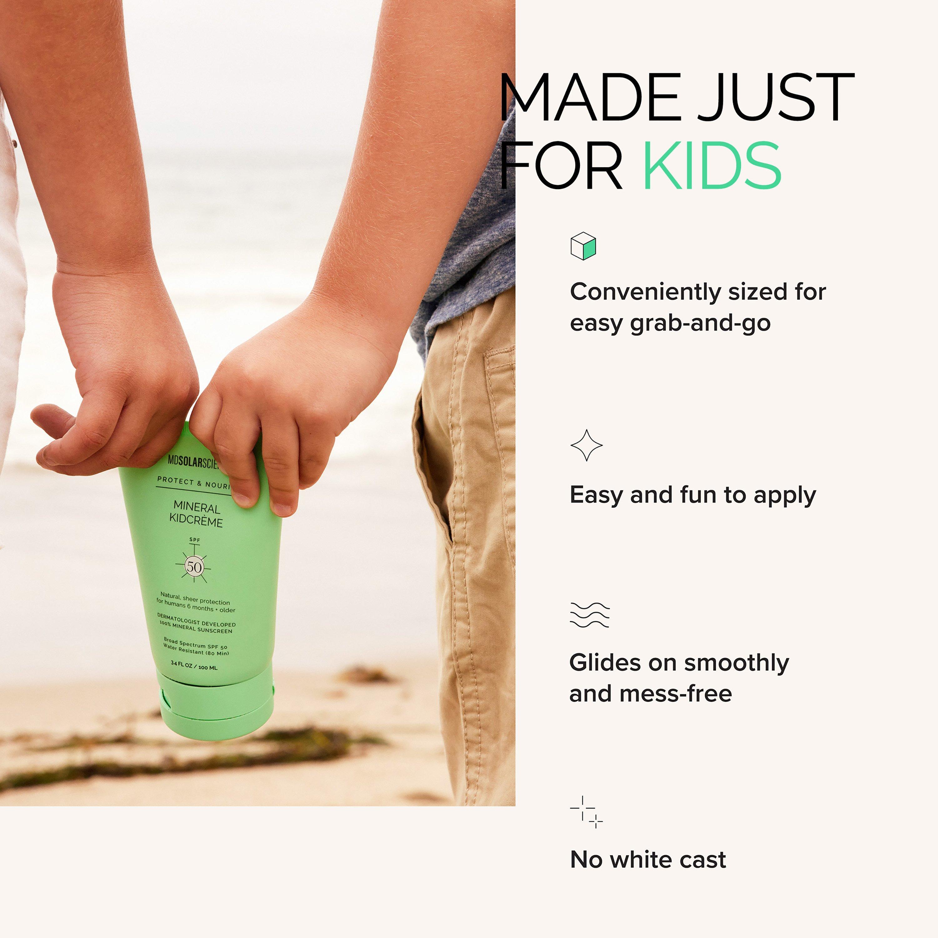 Детский солнцезащитный крем MDSolarSciences KidCrème SPF 50 — фото 4