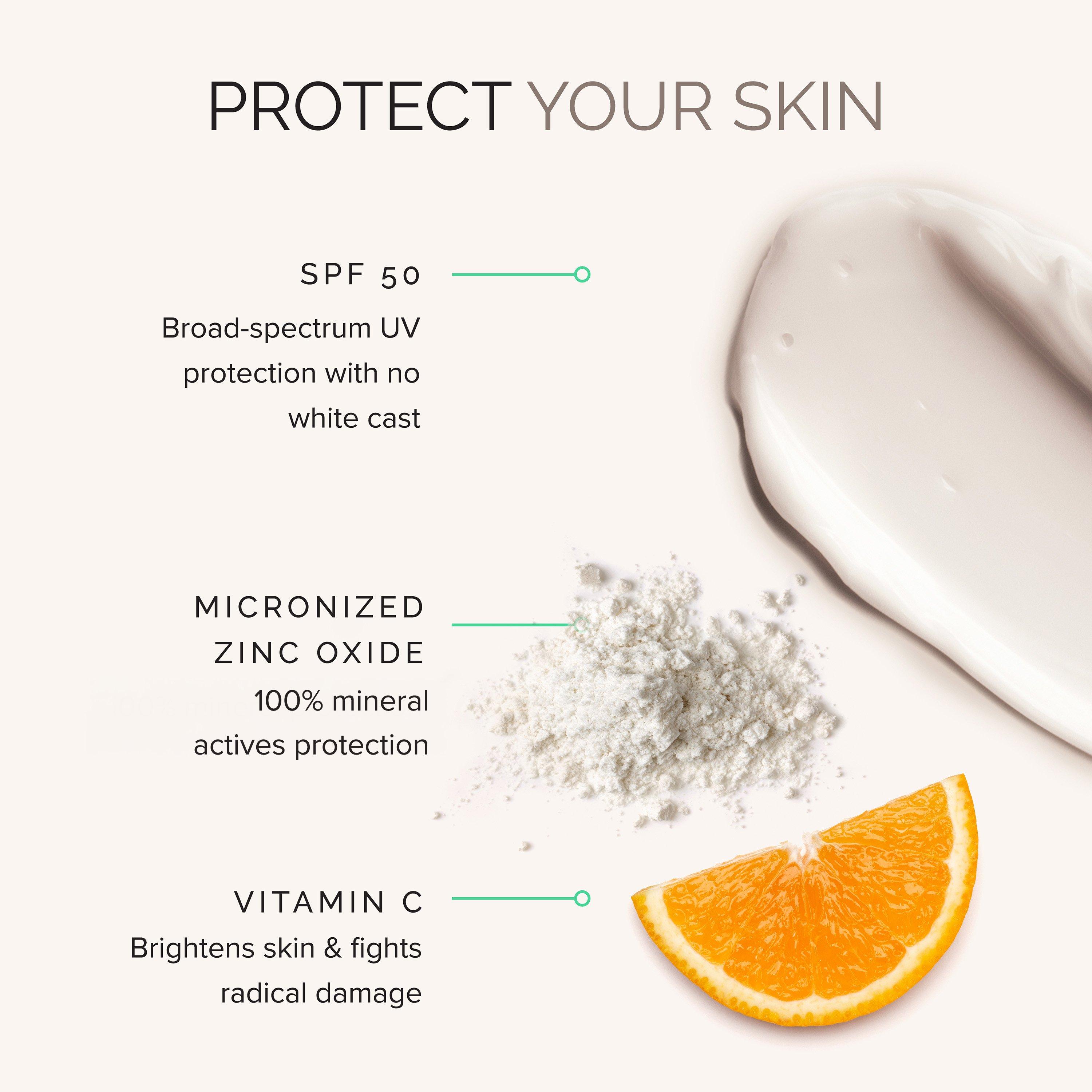 Защитный увлажняющий минеральный крем SPF 50 MDSolarSciences Mineral Moisture Defense — фото 2