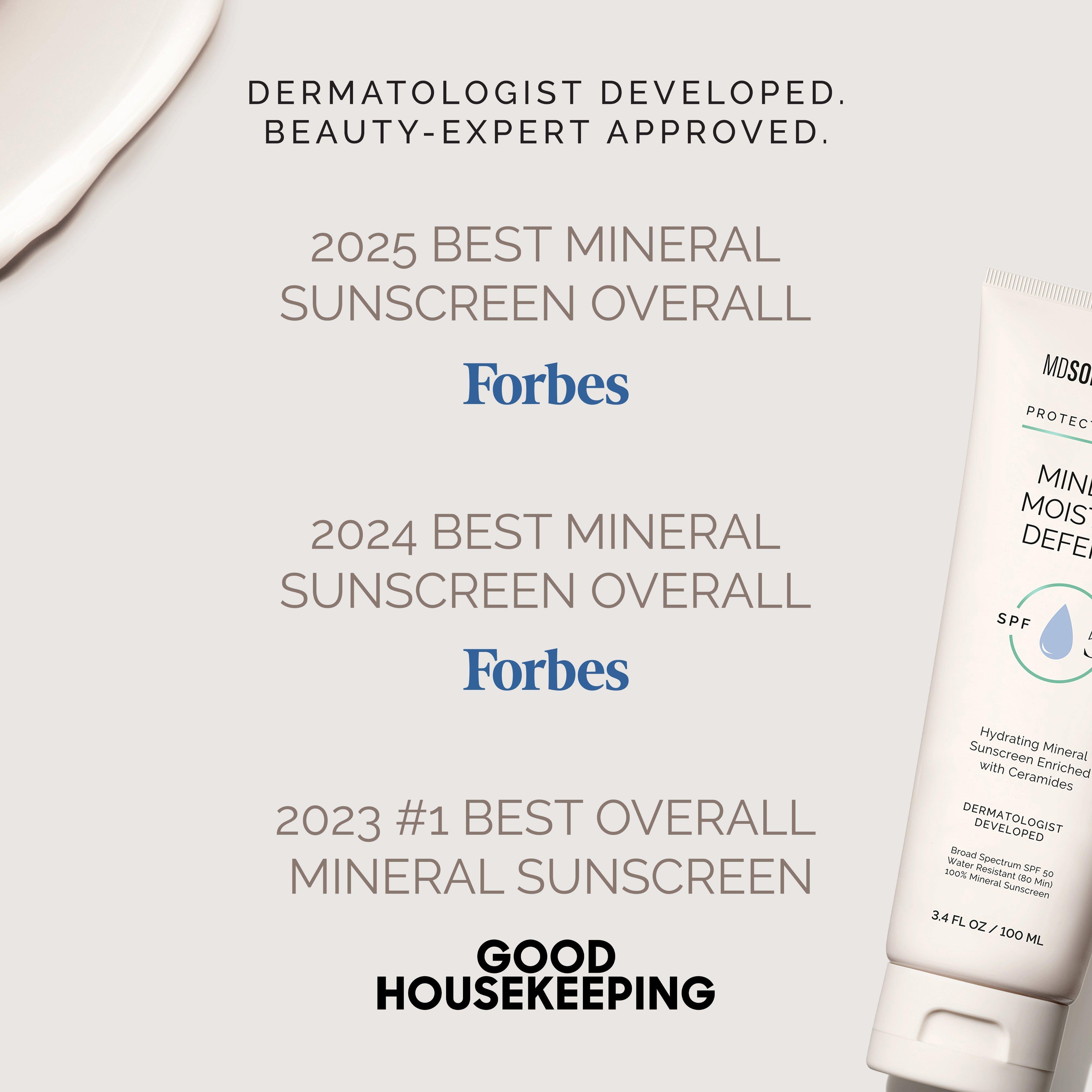 Защитный увлажняющий минеральный крем SPF 50 MDSolarSciences Mineral Moisture Defense — фото 5