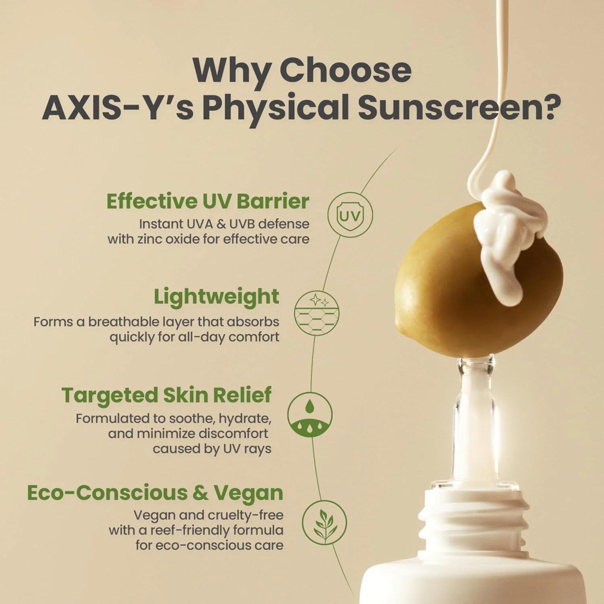 Физический солнцезащитный крем Axis-Y Complete No-Stress V.3 — фото 5