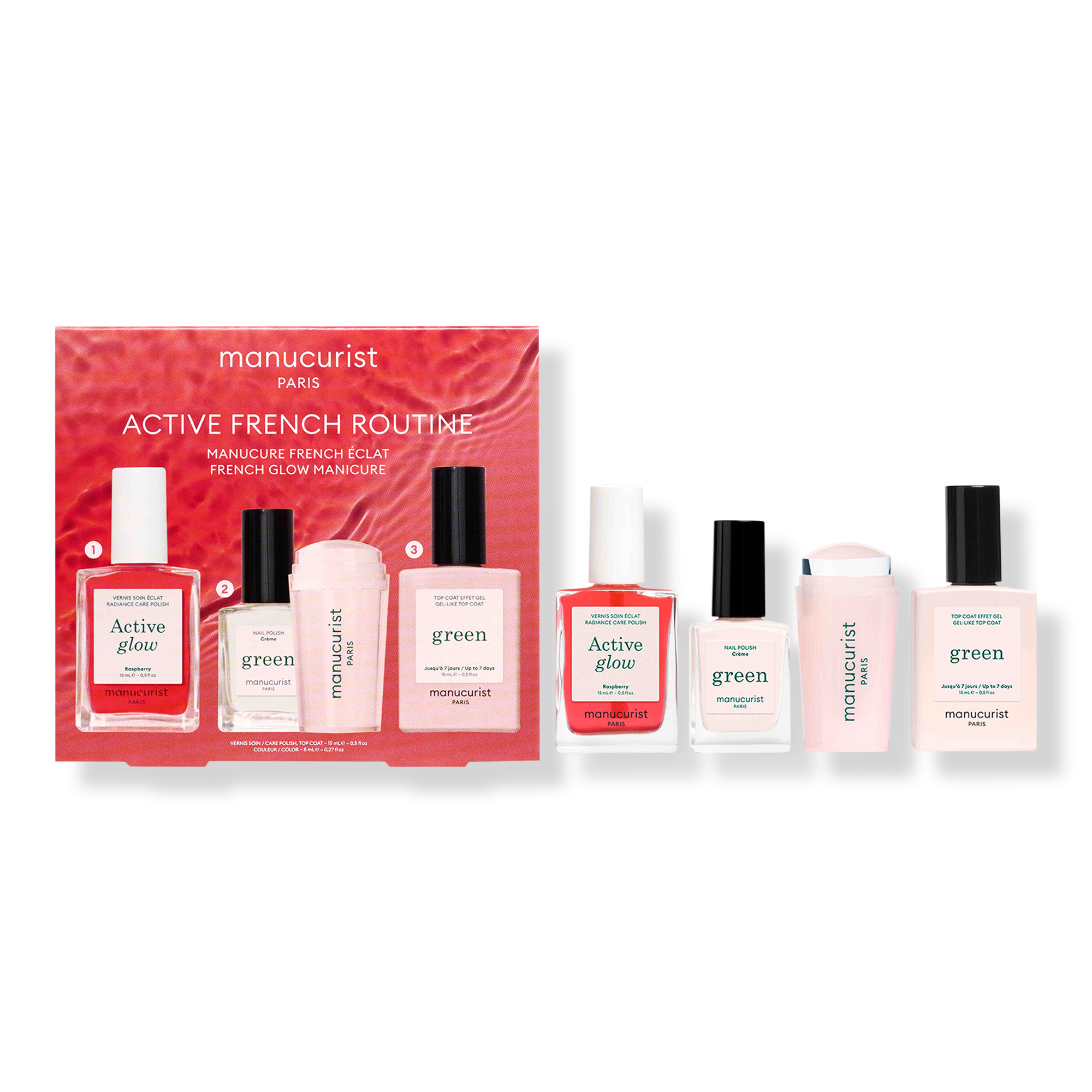 Manucurist French Manicure Set with Quick Dry Nail Polish #1