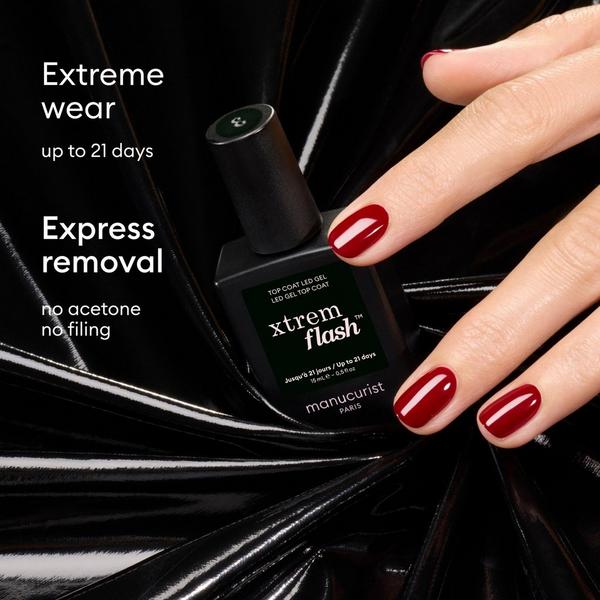 Manucurist Xtrem Flash, Long-Lasting, Gel Nail Polish Top Coat #4