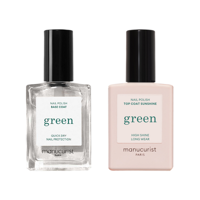 Manucurist Long Lasting Base Coat & Gel-Like Top Coat Duo