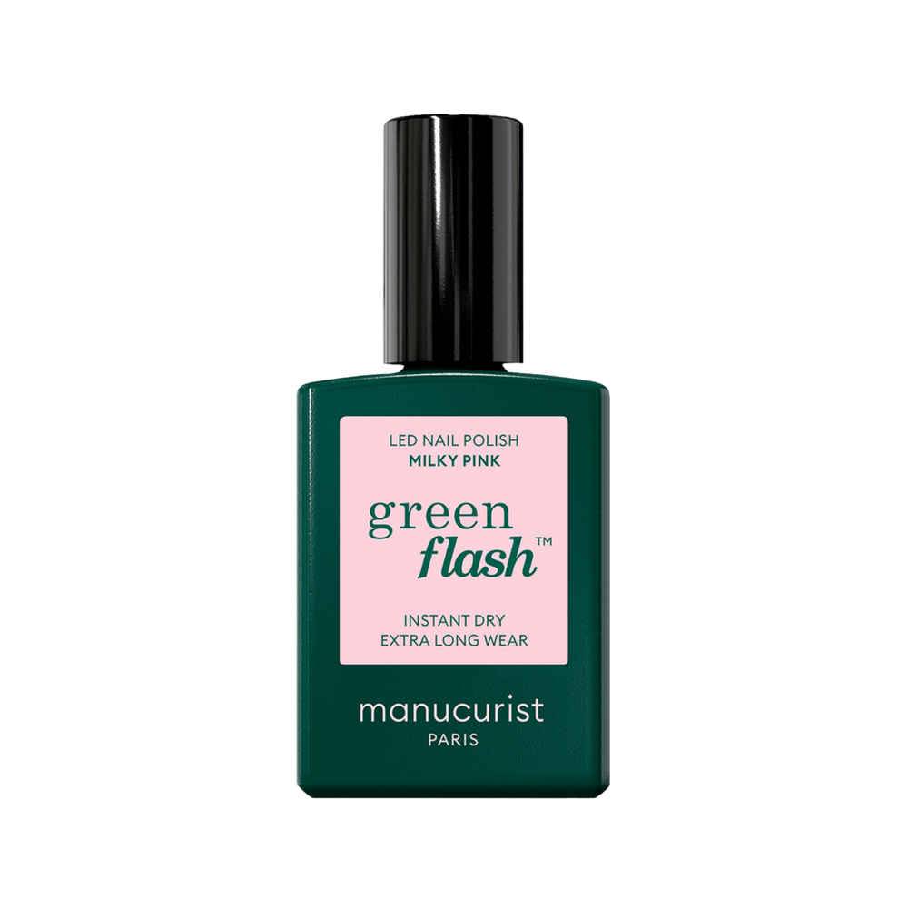 Manucurist Green Flash Led Gel Polish - Milky Pink
