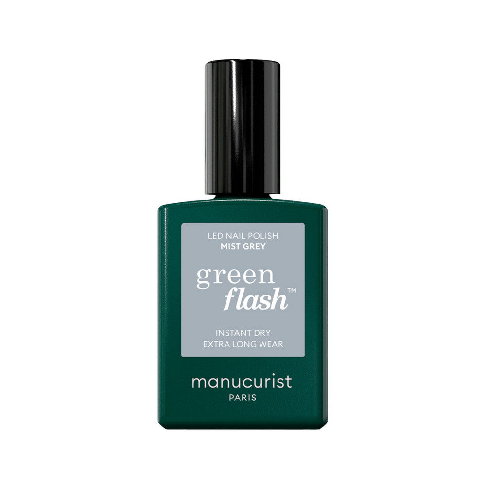 Manucurist Green Flash Led Gel Polish - Mist Grey In Gray