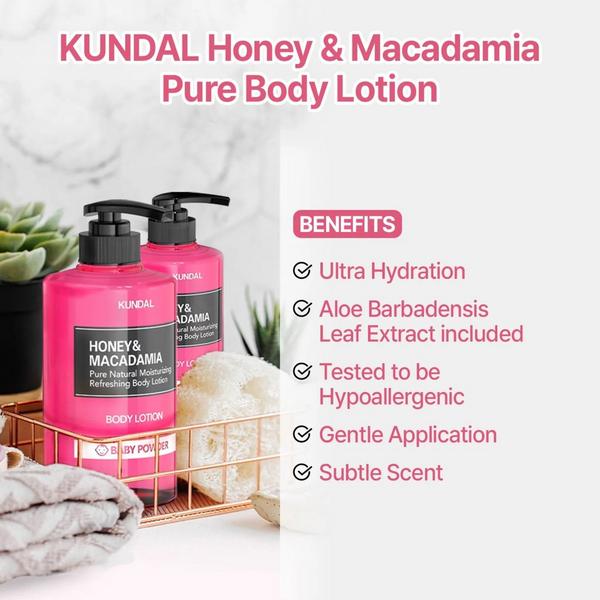 KUNDAL Honey & Macadamia Pure Body Lotion #2