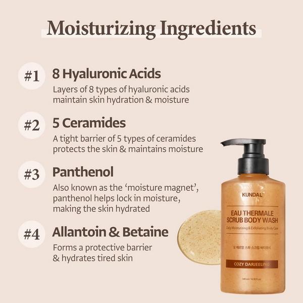 KUNDAL Eau Thermale Scrub Body Wash #5